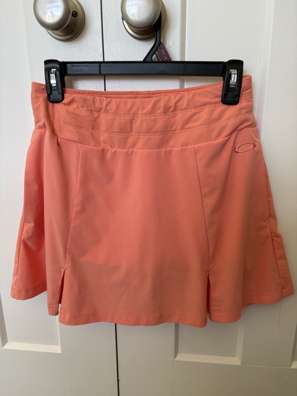 Oakley Coral-Orange Athletic Skort